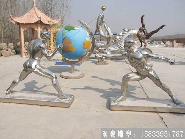 校園不銹鋼運(yùn)動(dòng)雕塑 景觀雕塑定制